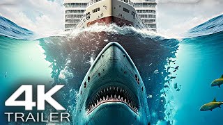 THE LAST BREATH Trailer 2024 Shark Movies  4K UHD [upl. by Ariaz257]