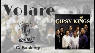 Volare  karaokê playback original c Backings c Letra  Gipsy Kings [upl. by Azitram]