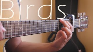 Birds  Imagine Dragons  Fingerstyle Guitar Cover [upl. by Athallia]