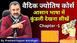 Vedic Astrology Classes  Learn Astrology in Simple Language  Chapter1  Prashant Kapoor [upl. by Thatcher]