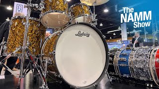 Ludwig NEW NeuSonic Kit and more – NAMM 2023 [upl. by Waldos]