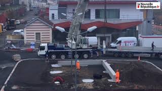 VIDÉO A Bressuire les avancées du chantier de la gare [upl. by Gnal277]