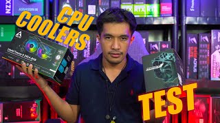 CPU Cooler Baseline Charts ft Paano GINAWA ang Test Air Cooler vs AIO Liquid Cooling Roundup Part 1 [upl. by Constancia701]