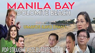 Manila Bay Dolomite Beach LiVE Update TodayPDP LABAN STRAIGHT VOTE DUTERTE TEAM dds [upl. by Paine]