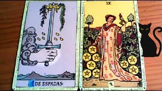 Combinaciones tarot con el UNO de ESPADASAS de ESPADAS  ARCANOS MENORES DE OROS Por TARA [upl. by Vaenfila]