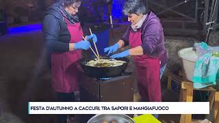 FESTA DAUTUNNO A CACCURI TRA SAPORI E MANGIAFUOCO [upl. by Avrenim843]