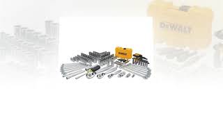 DeWalt DWMT73803 Mechanics Tool Kit Set with Case 168 Piece [upl. by Eilrahc]