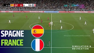 ESPAGNE  FRANCE  EURO 2024 DemiFinale 🏆  ⚽ SimulationDe Jeu video [upl. by Malkin26]