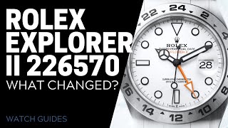 The New Rolex Explorer II ref 226570 What Changed  SwissWatchExpo [upl. by Idieh]