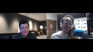 Rick Astley interview zoom [upl. by Agiaf]