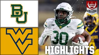 Baylor Bears vs West Virginia Mountaineers  Full Game Highlights  ESPN College Football [upl. by Naujed679]