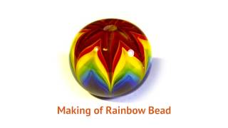 Lampwork bead tutorial video [upl. by Kcirddec]