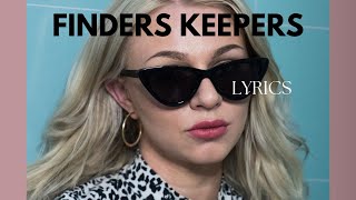 EHLE  Finders Keepers Lyric Video [upl. by Mandle]