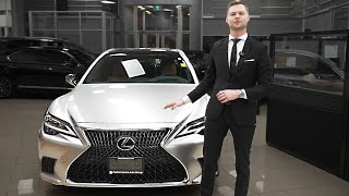 2024 Lexus LS500 Full Review Interior Exterior and More [upl. by Ardnuaed]