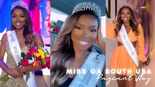 VLOG  Miss GA South USA Pageant Weekend Pageant Prep  QampA Confidence Pageant Training Advice [upl. by Faustina496]