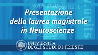 Presentazione della laurea magistrale in Neuroscienze [upl. by Acirdna]