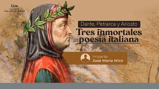 Tres inmortales de la poesía Francesco Petrarca Sesión 2 [upl. by Ayrad]