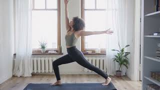 Morning Yoga Routine for Longer Legs  Simple Leg Stretches at Home Before Work [upl. by Suivatna]