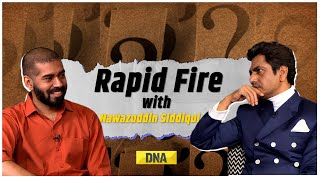 Rapid Fire With Nawazuddin Siddiqui  Rautu Ka Raaz  Gangs of Wasseypur  Shah Rukh  Salman Aamir [upl. by Nerak137]