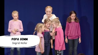 Ingrid Hofer  Popa gomm Offizielles Tanzvideo  Kinderlieder  Bewegungslieder zum Mitsingen [upl. by Nathaniel]