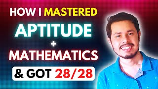 Best Strategy to get FULL marks in Aptitude amp Engg Mathematics  GATE CSE 2022 [upl. by Trebleda681]