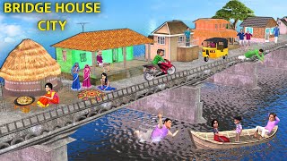 Pura Gaon Ek Bridge Mein Village Bridge House City Hindi Kahaniya Hindi Stories Hindi Moral Stories [upl. by Enoid945]