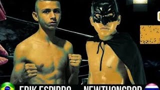 PORTUARIOS STADIUM  Erik Espirro FTT  BR X Newthongrop THAI  54KG [upl. by Cynthea]