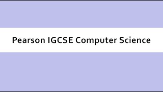 Pearson International GCSE Computer Science  Overview amp Introduction [upl. by Soracco]