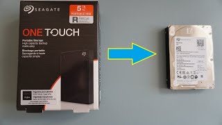 Unboxing and opening Seagate 5TB One Touch Backup Plus and Expansion hard drives shucking shuck [upl. by Siulesoj]