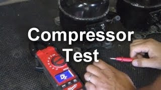 How to Test the Compressor on your Refrigerator [upl. by Ihtraa656]