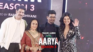 Aarya Season 3 Trailer Launch Complete Video  Sushmita Sen Ila Arun Sikander Kher Vikas Kumar [upl. by Eloisa]