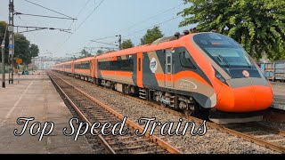 7 IN 1 Back To Back High Speed Trains Videos Bhartiya1994 [upl. by Noscire]