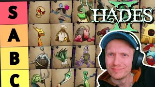 Hades 2 Enemy Tier List by Annoyance [upl. by Enihsnus]