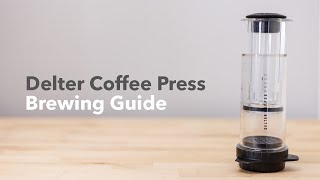 Brewing Guide l Delter Coffee Press [upl. by Klimesh354]