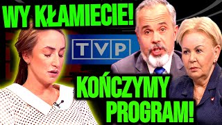 SKANDALICZNA DEBATA TVP ZAKOŃCZYLI PROGRAM po UJAWNIENIU SZOKUJĄCYCH FAKTÓW [upl. by Everard]