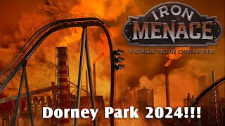 Iron Menace  Dorney Park New For 2024 Roller Coaster  Trailer  POV  Offride  Fact Sheet [upl. by Akived]