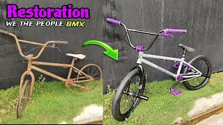 Top 10 Rusty Bmx full Guide Restoration Purple Kit [upl. by Harrod803]