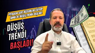 Piyasada Sert Rüzgarlar Esiyor  Şimdi de Düşüş Trendi Başladı [upl. by Arah599]