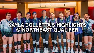 Kayla Colletta’s highlights  14u Nationals  Northeast Qualifier xtremevolleyballacademy [upl. by Eicrad989]