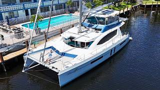 500K in Upgrades 🤯 2018 Leopard 58 Catamaran Off Grid Cruise Ready Yacht Tour [upl. by Chon]