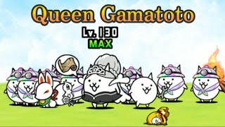 lv 130 Gamatoto amp 11 Legend Rare Assistants Battle Cats [upl. by Middleton783]