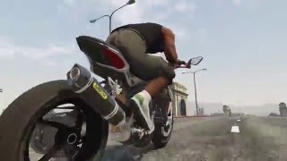 GTA V REAL BIKE MOD MV Agusta Brutale 800 Dragster RR [upl. by Cloots847]