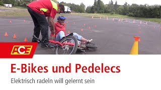 EBikes und Pedelecs – elektrisch Radeln will gelernt sein [upl. by Currey405]