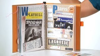 How to Include Memorabilia  Scrapbooking [upl. by Selima110]