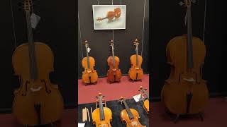 Violins Violas Cellos and bows made by the Roderich Paesold company  Cremona Mondomusica 2024 [upl. by Ujawernalo]