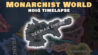 What if Monarchism Returned To Europe  HOI4 Timelapse [upl. by Hassett]