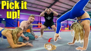 The IMPOSSIBLE Handstand Challenge  ft the Rybka Twins [upl. by Pinter]