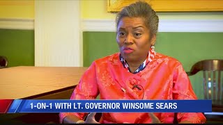 1on1 with new Lt Gov Winsome Sears [upl. by Akirehs]