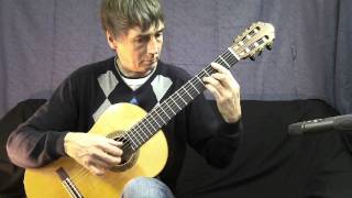 Loch Lomond  classical guitar  Andreas Lindae [upl. by Sihonn]