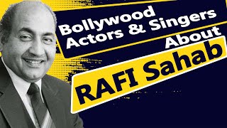 Actors amp Singers about Rafi Sahab and Bashing KARAN JOHAR for his comment [upl. by Eimmij]